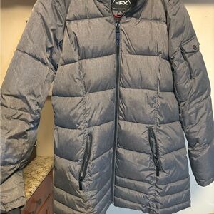 HFX Women's Gray Puffer Jacket